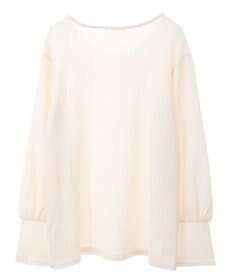 Green Parks ＳＥＴ２点チュールビスチェ＋表面感プルオーバー