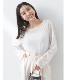 earth music&ecology シアーカットプルオーバー