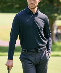 ZERO HALLIBURTON 【吸水速乾・保温】 Octa 長袖 ポロシャツ ZHG-M5A8a 85123