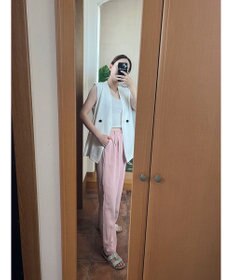 Green Parks AnriettMusee ネック切替デザインベスト