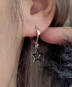 WEGO L4Pモチーフリングピアス