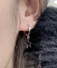 WEGO L4Pモチーフリングピアス