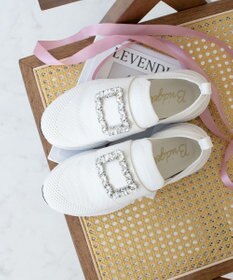 Bridget Birkin 【Bridget Birkin】ビジューバックルニットスニーカー