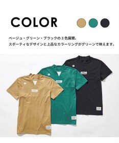 PW CIRCULUS 【吸水速乾 / UV遮蔽率96.3% UVカット / ストレッチ】【WOMEN】メッシュコンビモックネックT ゴルフウェア レディース