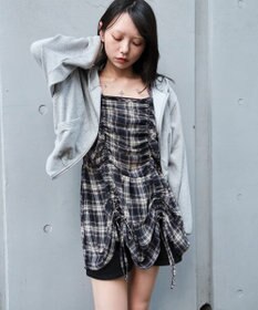 WEGO ドロストデザインキャミワンピース