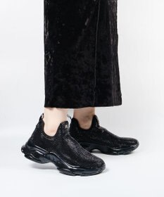 STEVE MADDEN MYTHICAL グリッタースリッポンスニーカー