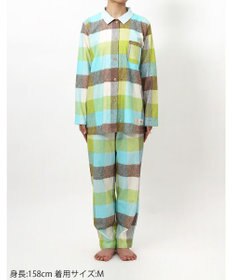 WACOAL パジャマ 【AVOCA×ワコール】 長袖 長ズボン 綿100%(本体) レディース BDX740 /ワコール