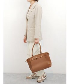 UNBILLION 【テレビ ドラマ着用アイテム】ペルケ perche / WEB限定牛革ソフトA4ベルトトート