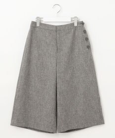 J.PRESS LADIES シャンブレーツイル キュロット パンツ