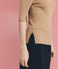 GRACE CONTINENTAL リブニットトップ