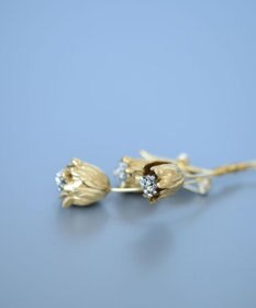 monshiro チューリップブローチ