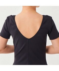 Chacott 半袖スカート付きレオタード（スムース）