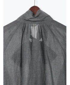 Te chichi シアーデニムボウタイブラウス