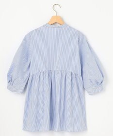 組曲 L 【WEB限定】コンパクトシャーティング ペプラムブラウス