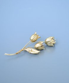 monshiro チューリップブローチ