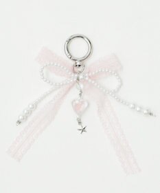 WEGO レースダブルリボンキーホルダー