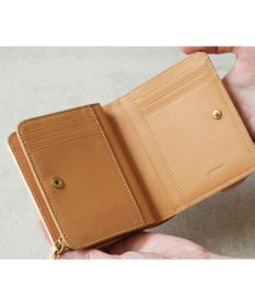 genten マルチカットワークミニ　二つ折り財布