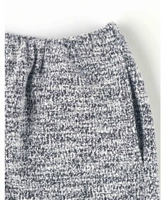 une nana cool 【綿混】カジュアルスラブツィード 長袖開襟パジャマ