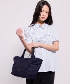TOCCA 【宮本茉由さん・八木アリサさん着用】RIBBON KNOT NYLONBAG ナイロントートバッグ