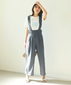 Feroux フラワーフォトプリント Tシャツ