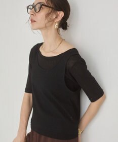 WEGO 【ANGIE VINTAGE】シアースラブレイヤードTシャツ