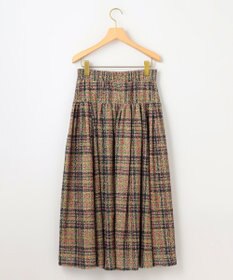 組曲 L ギミックチェックツイードスカート
