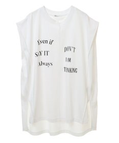 CRAFT STANDARD BOUTIQUE リメイクロゴノースリーブTee