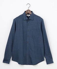 JOSEPH ABBOUD 【ジャージー素材・ストレッチ】 ECO コットンプリントジャージーシャツ