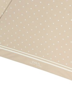 MOONBAT POLO RALPH LAUREN 晴雨兼用日傘 折りたたみ傘 ドット×グログラン／一級遮光 遮熱 UV