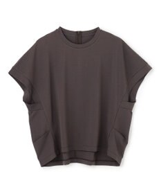UNFILO 【一部店舗限定カラー】BEAUTY FORM-T コクーンTシャツ チャコール