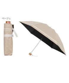 MOONBAT POLO RALPH LAUREN 晴雨兼用日傘 折りたたみ傘 ドット×グログラン／一級遮光 遮熱 UV