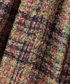 組曲 L ギミックチェックツイードスカート