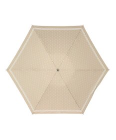 MOONBAT POLO RALPH LAUREN 晴雨兼用日傘 折りたたみ傘 ドット×グログラン／一級遮光 遮熱 UV