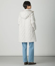 J.PRESS LADIES S 【WEB限定カラーあり・2way】コンパクトタフタキルティング  フーデッド コート