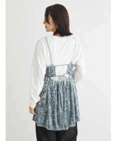 Green Parks ・ＥＬＥＮＣＡＲＥ　ＤＵＥクラッシュベロアキャミチュニック