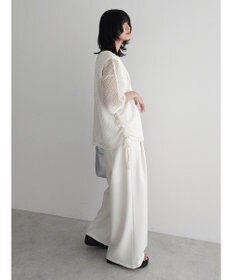 Green Parks ＳＥＴ２点　メッシュ＋ノースリーブロゴプルオーバー