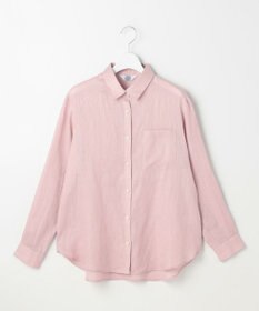J.PRESS LADIES S 【WEB限定カラーあり・2way】リネン シャツ ブラウス
