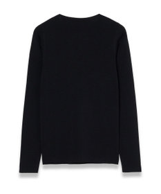 JOSEPH 【WEB&OUTLET限定・洗える】ストレッチシルク　ラウンドネックニット