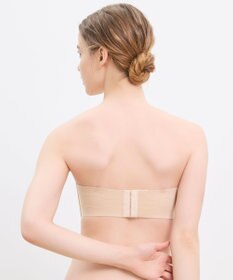 une nana cool ストラップレス 1/2カップ ノンワイヤーブラジャー