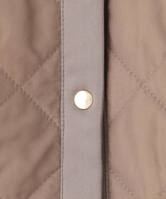 ANY SIS 【洗える】レディトリミングキルト ブルゾン