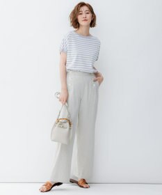 23区 S 【洗える/好評につき新色追加】レーヨンポリエステルストレッチ プルオーバー ニット