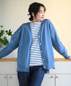 ANY 【洗濯機可能・UVケア】Ｖネック カーディガン