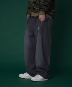 WEGO 【ユニセックス着用ITEM/ウエストゴム】ロゴスウェットパンツ