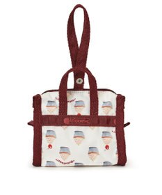 LeSportsac MICRO WEEKENDER CHARM/カップケーキディライト