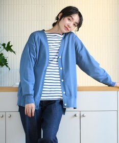 ANY 【洗濯機可能・UVケア】Ｖネック カーディガン