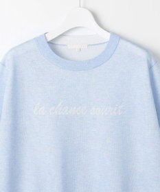 自由区 L グラフィックジャカード ニット