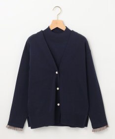 組曲 【2SET・WEB限定】パールボタン配色フリルツイン セット