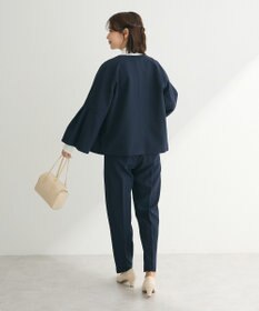 Green Parks ef-de タック袖ラグランジャケット