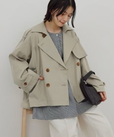 AMERICAN HOLIC 【先行予約】ショートトレンチコート