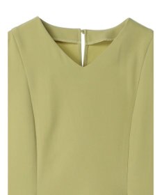 Green Parks AnriettMusee パフスリーブペプラムブラウス